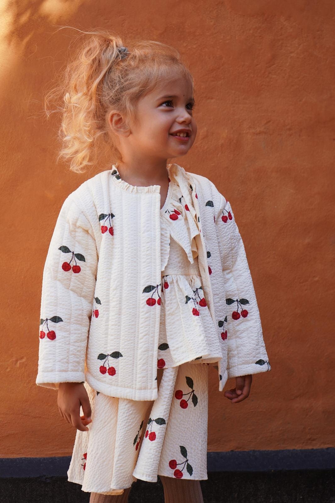 Konges Sløjd - Lunella Dress Gots Ks107616 - Mon Grand Cherry
