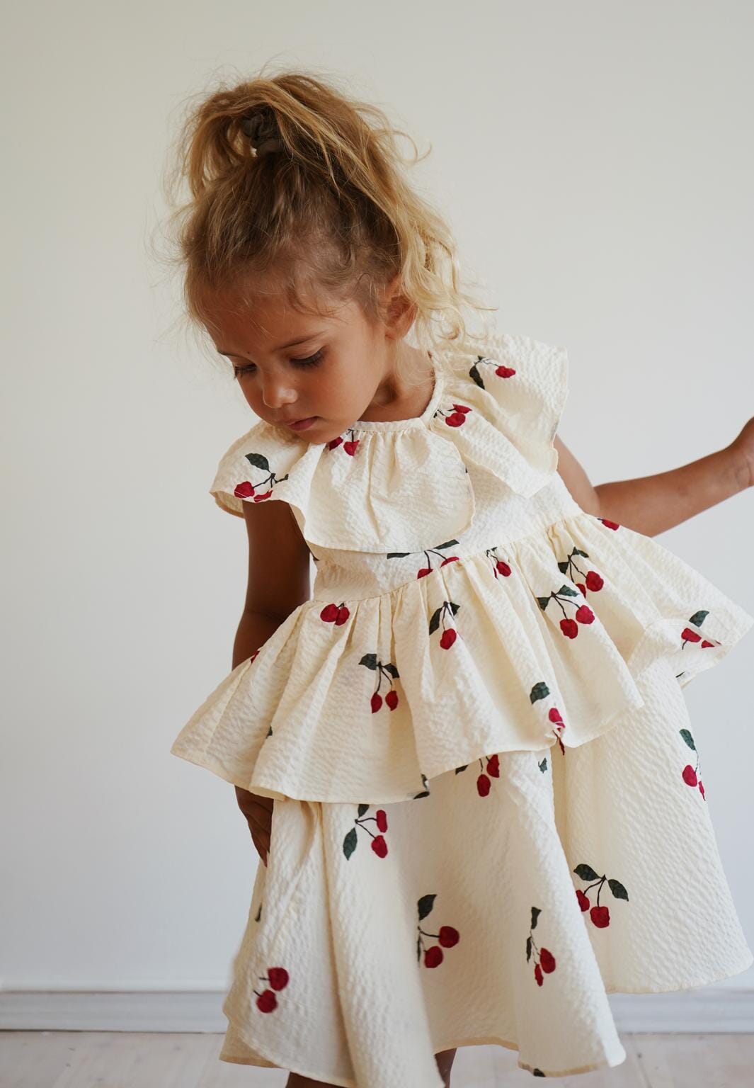 Konges Sløjd - Lunella Dress Gots Ks107616 - Mon Grand Cherry