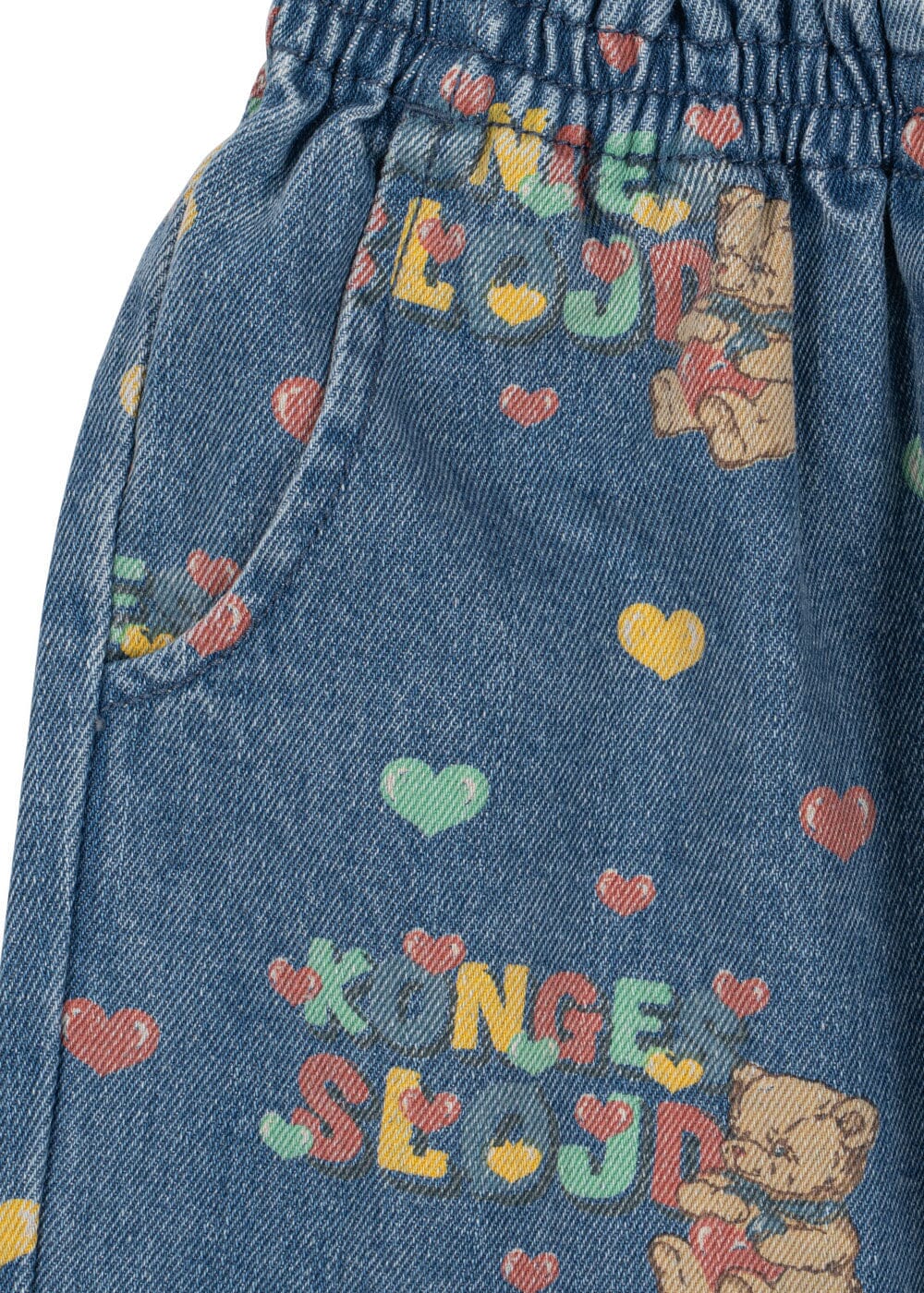 Konges Sløjd - Magot Frill Pants Gots Ks106129 - Teddy Coeur