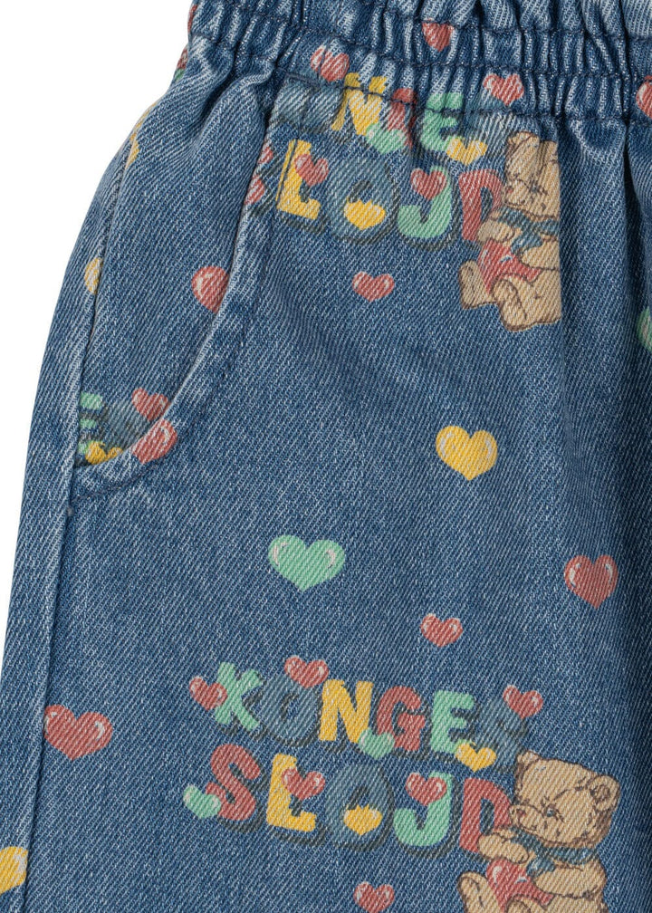 Konges Sløjd - Magot Frill Pants Gots Ks106129 - Teddy Coeur