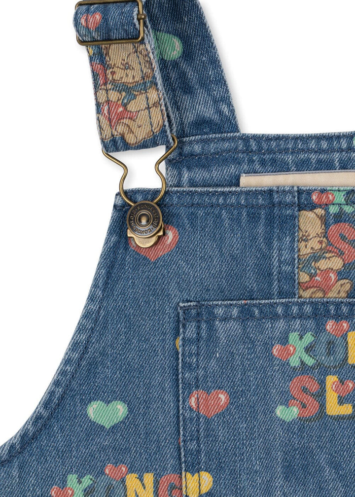Konges Sløjd - Magot Overall Dress Gots Ks106130 - Teddy Coeur