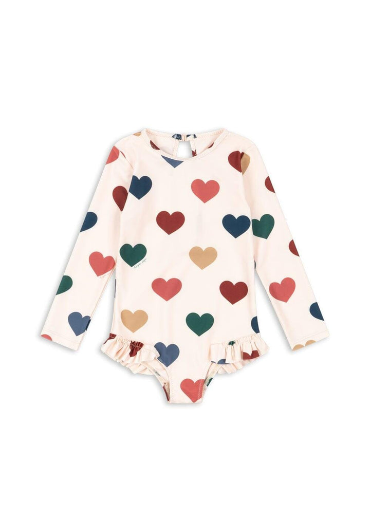 Konges Sløjd - Manuca Ls Swimsuit Grs Ks105466 - Bon Coeur Coloré