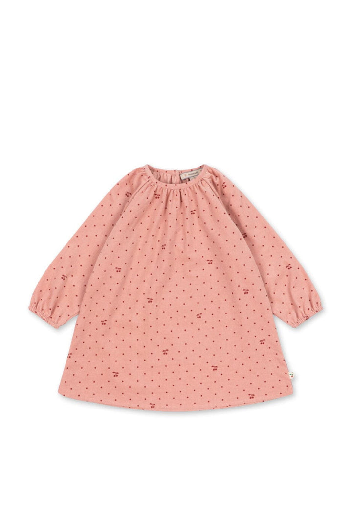 Konges Sløjd - Marlo Dress Gots Ks106146 - Cherry Dot Scarlet