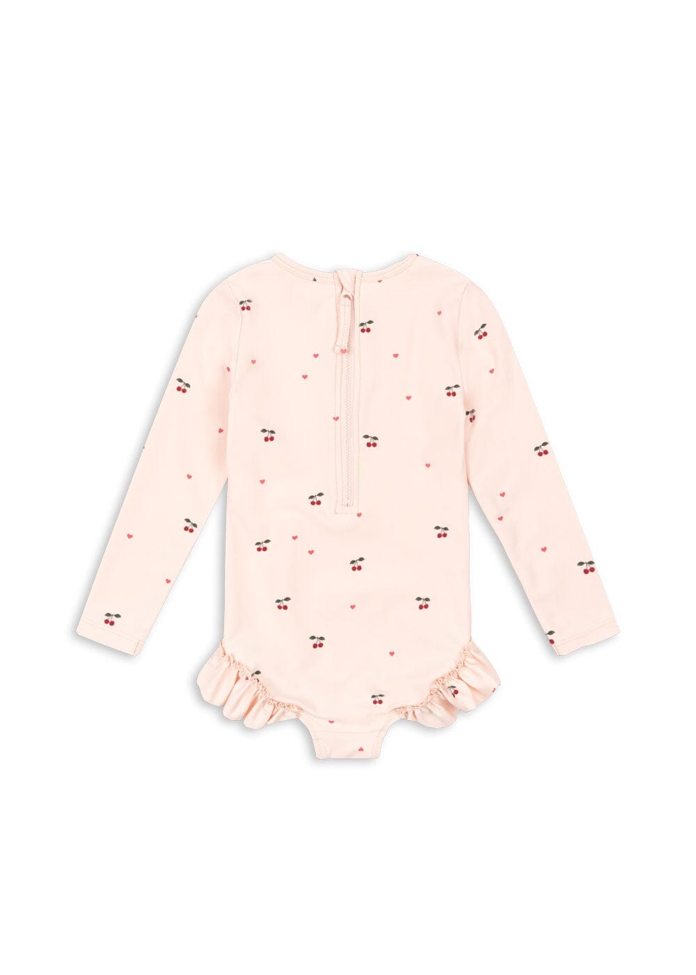 Konges Sløjd - Merle Ls Swimsuit Grs Ks105473 - Cherry Coeur Rose
