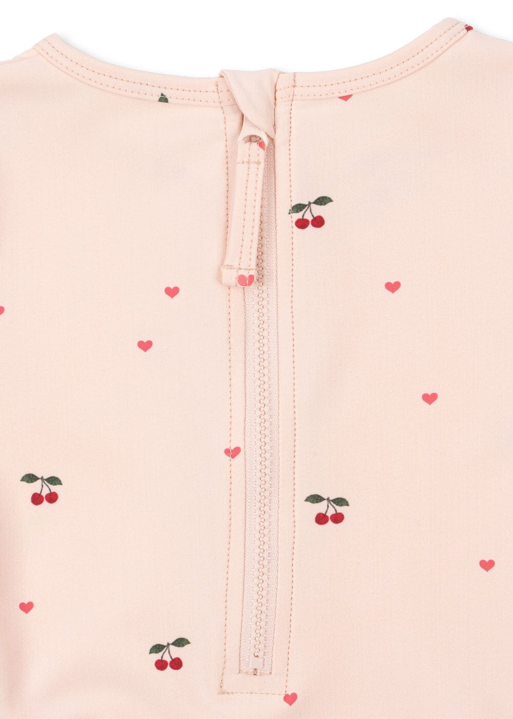 Konges Sløjd - Merle Ls Swimsuit Grs Ks105473 - Cherry Coeur Rose