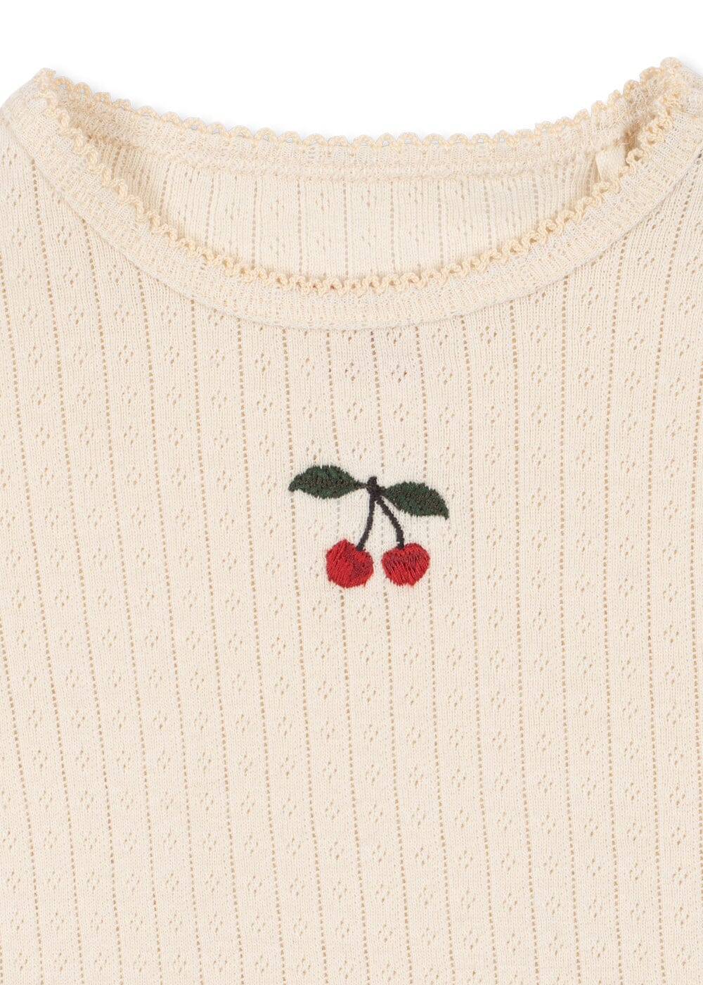 Konges Sløjd - Minnie Blouse Gots Ks106558 - White Smoke