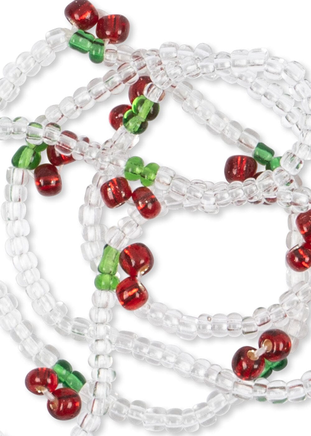 Konges Sløjd - Pearly Cherry Necklace And Bracelet Set Ks105517 - Red/glitter