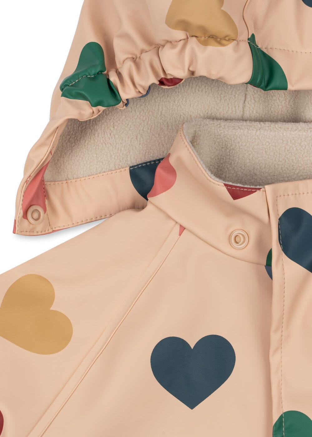 Konges Sløjd - Rainy Palme Set Girl Ks105764 - Bon Coeur Coloré Regntøj 