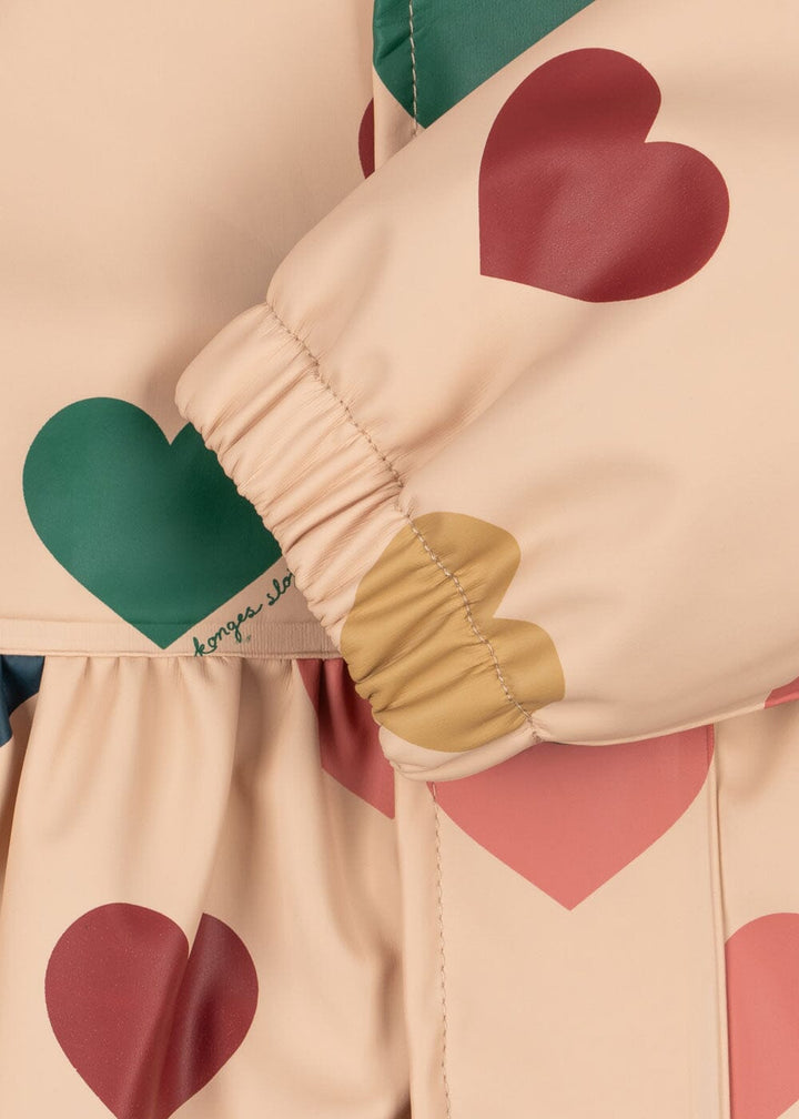 Konges Sløjd - Rainy Palme Set Girl Ks105764 - Bon Coeur Coloré Regntøj 