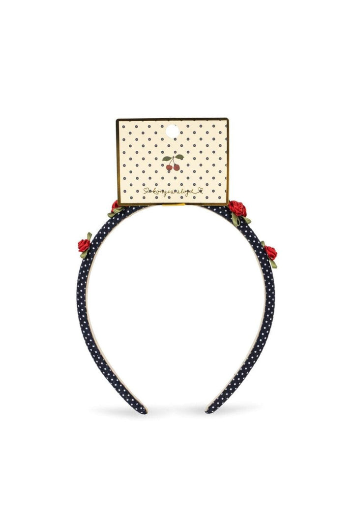 Konges Sløjd - Rose Rouge Hairbrace Ks106222 - Dot Nuit