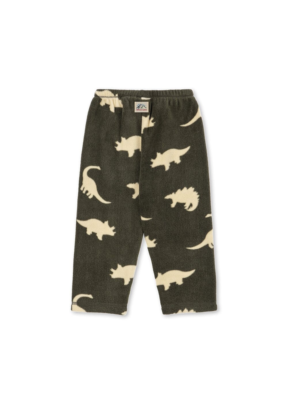 Konges Sløjd - Tavi Fleece Pants Grs Ks105773 - Dino Silhouette 