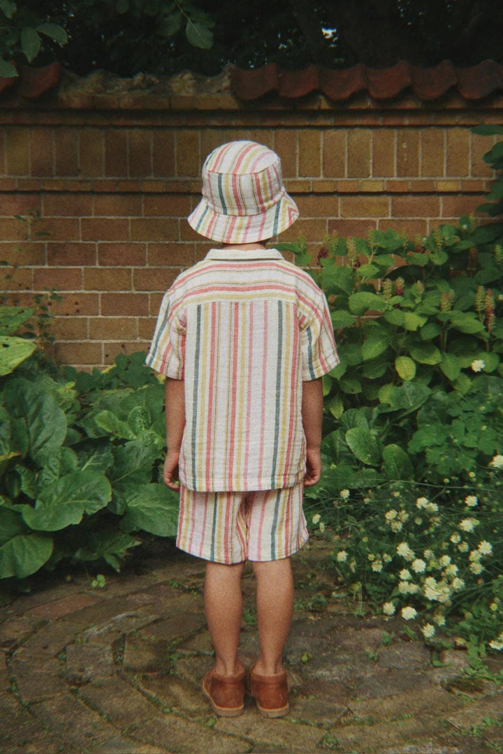 Konges Sløjd - Venice Ss Shirt Gots Ks105572 - Malibu Stripe