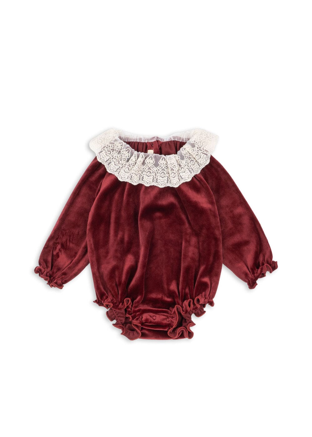 Konges Sløjd - Venola Romper Grs Ks102137 - Red Dahlia