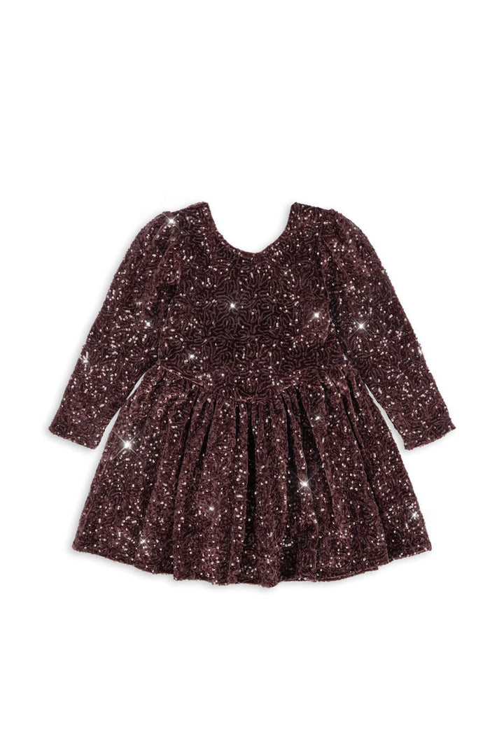 Konges Sløjd - Viola Dress Ks106646 - Decadent Chocolate