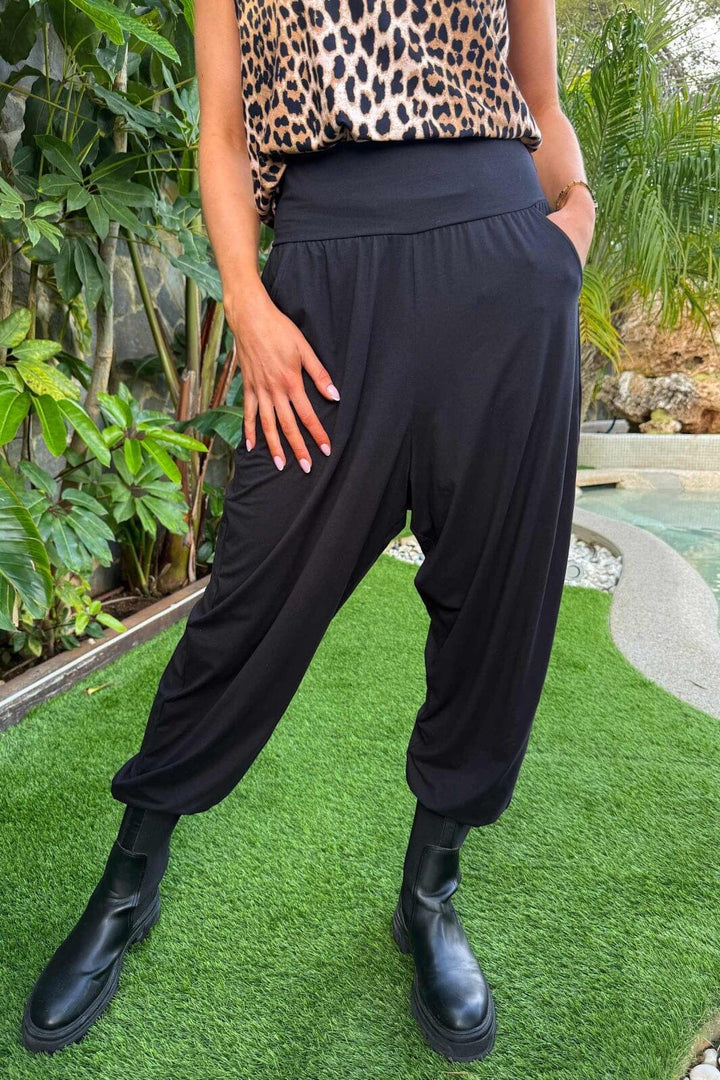 Liberte - Alma-Hareem-Pants 9592 - Black Bukser 