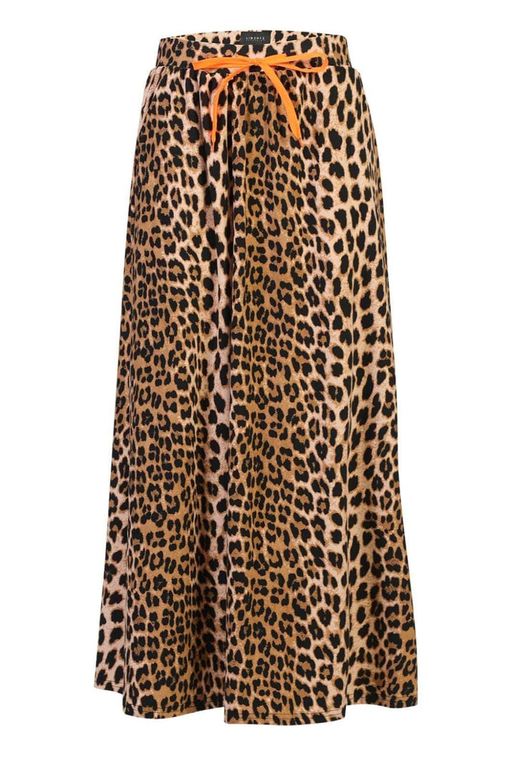 Liberte - Alma-Loose-Skirt 9582 - Lux Leo X Neon Orange Nederdele 