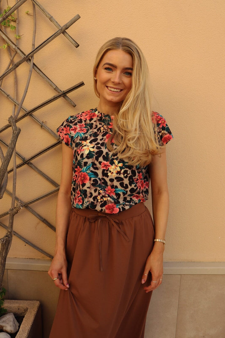 Liberte - Alma-Loose-Skirt 9582 - Milk Chocolate