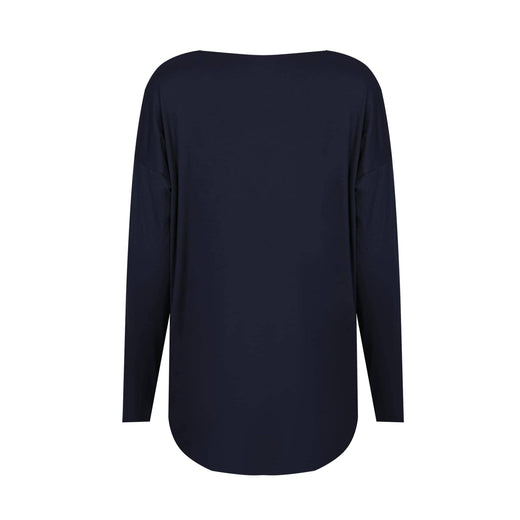 Liberte - Alma-Ls-Top 9504 - Iris Navy Bluser 