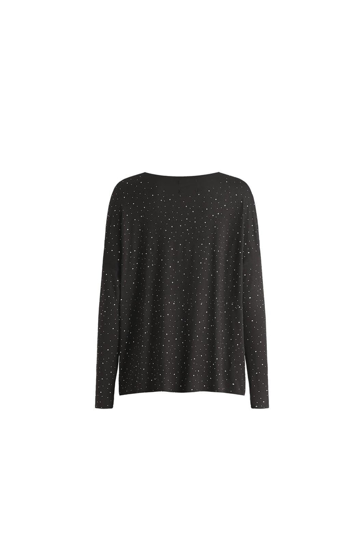 Liberte - Alma-Ls-Top 9504 - Black Black Simili