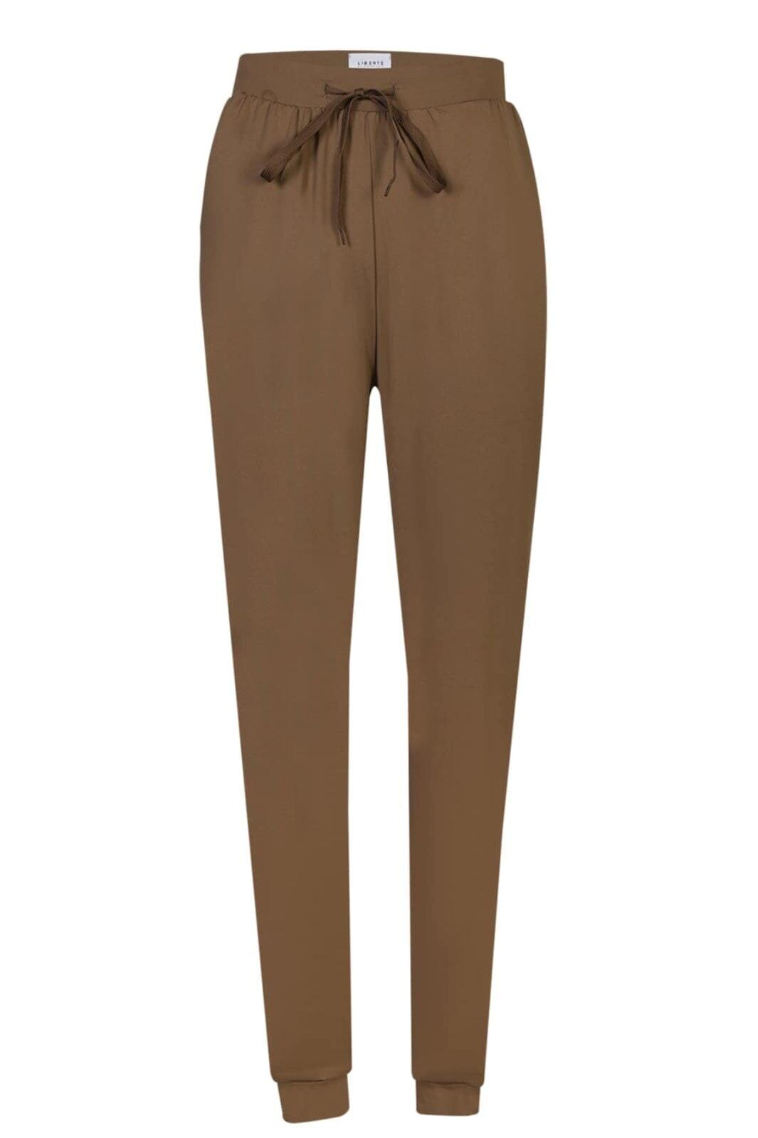 Liberte - Alma-Pant 9500 - Shitake Brown Bukser 