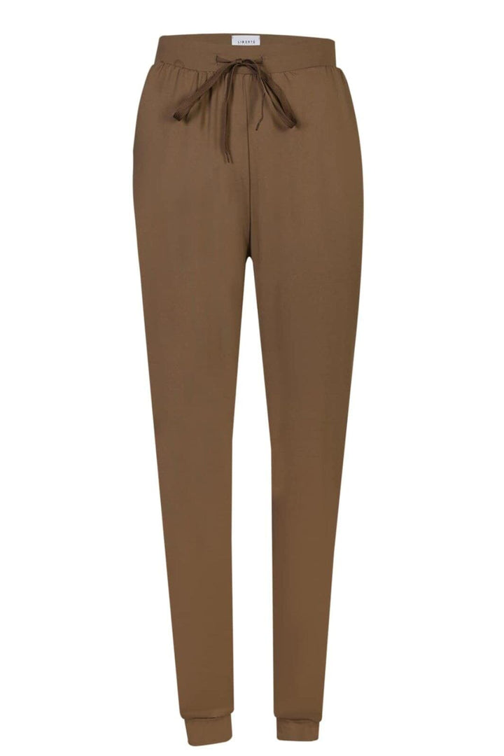 Liberte - Alma-Pant 9500 - Shitake Brown Bukser 