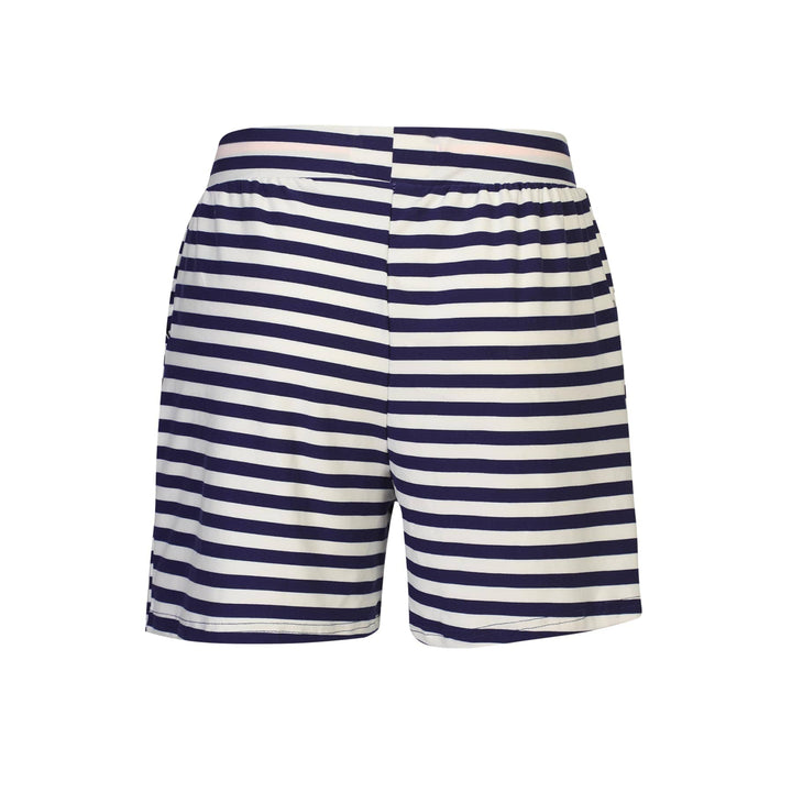 Liberte - Alma-Shorts 9517 - Blue Creme Stripe Shorts 