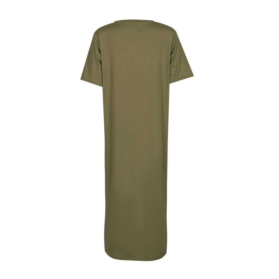 Liberte - Alma-Tshirt-Dress 9562 - Lichen Green Kjoler 