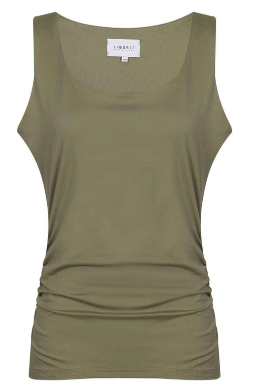 Liberte - Alma-Turn-Top 9580 - Lichen Green Toppe 