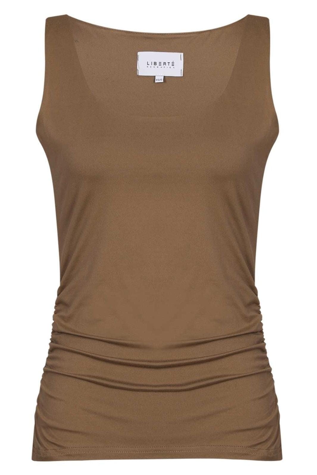 Liberte - Alma-Turn-Top 9580 - Shitake Brown Toppe 