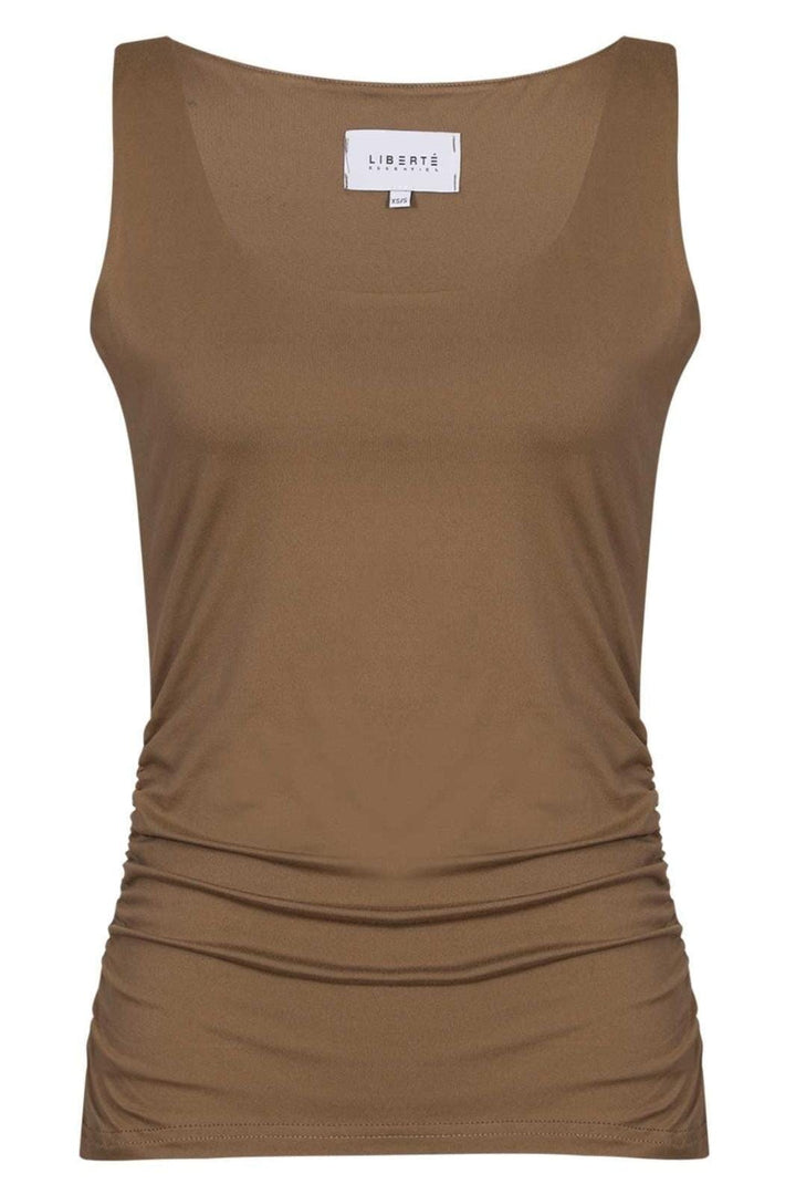Liberte - Alma-Turn-Top 9580 - Shitake Brown Toppe 