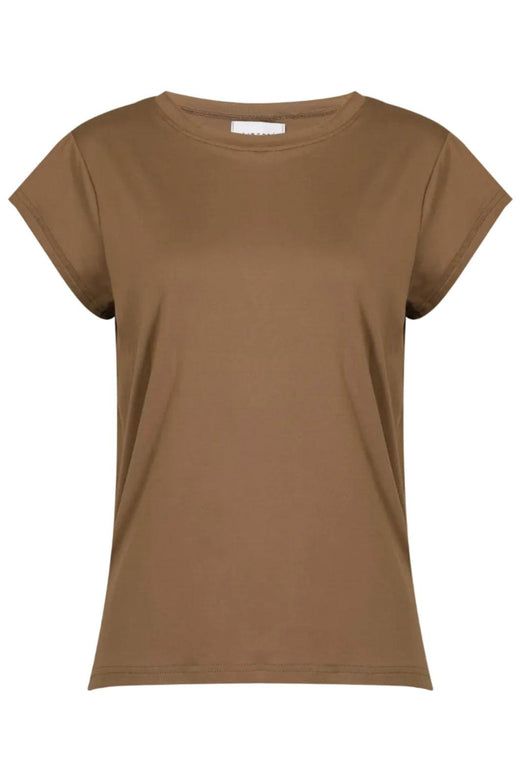 Liberte - Alma-U-Tshirt 9581 - Shitake Brown T-shirts 