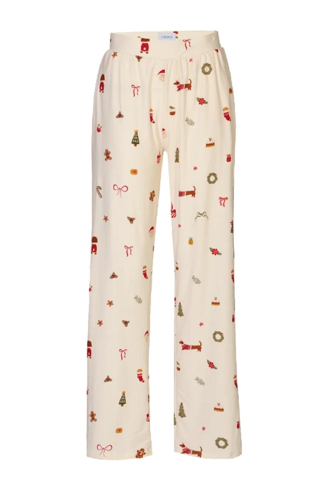 Liberte - Alma-Wide Pants 9564 - Dog Creme Bukser 
