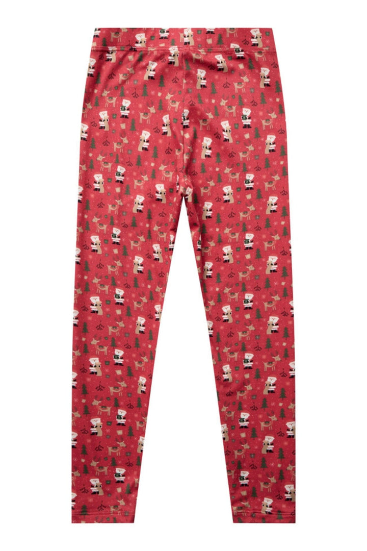 Liberté Ami - Alma-Leggings (Kids) - Santas Wishlist Red X-Mas23 Leggings 