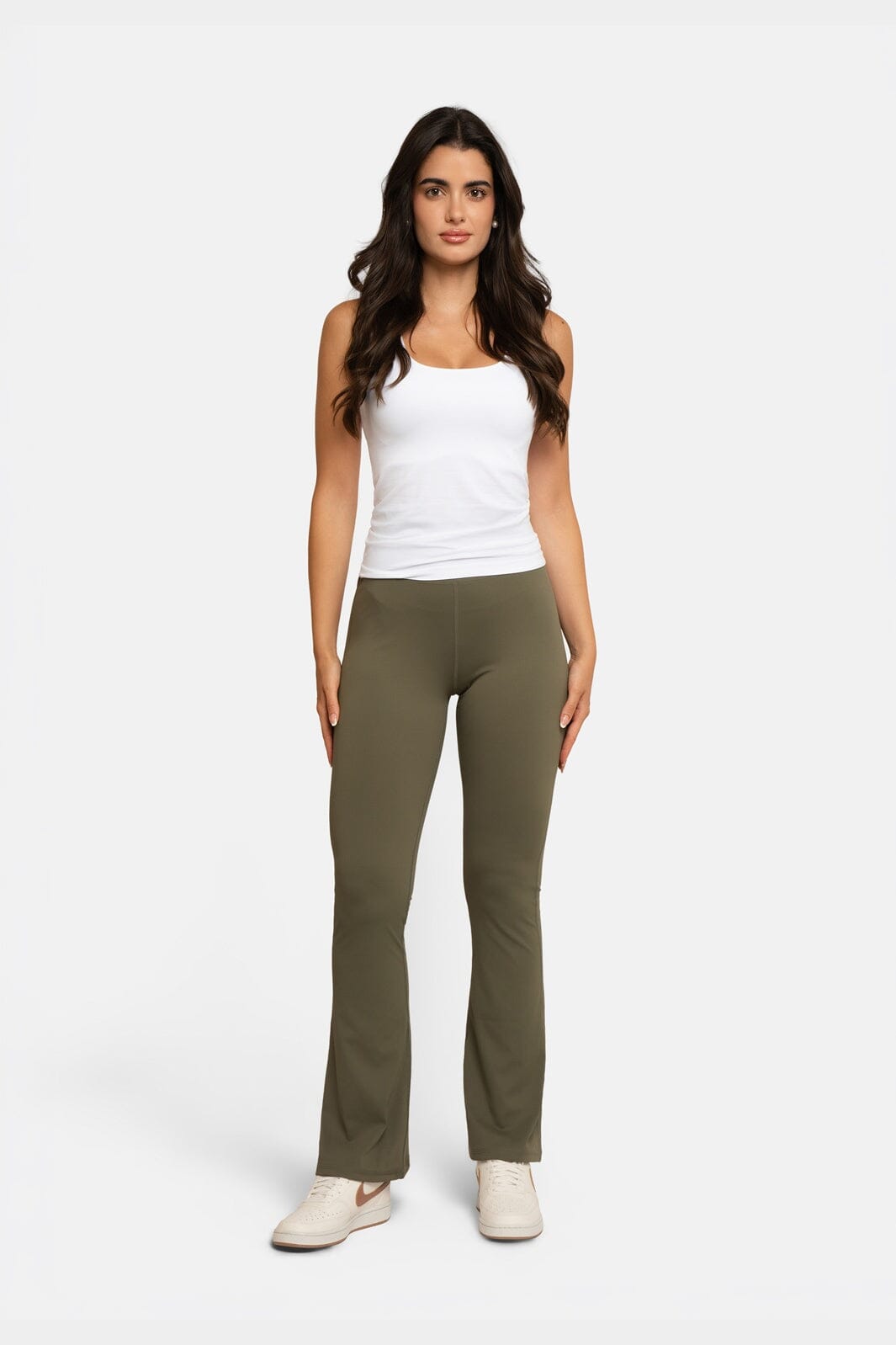 Liberte - Amy-Flair-Pants 22463 - Dusty Army