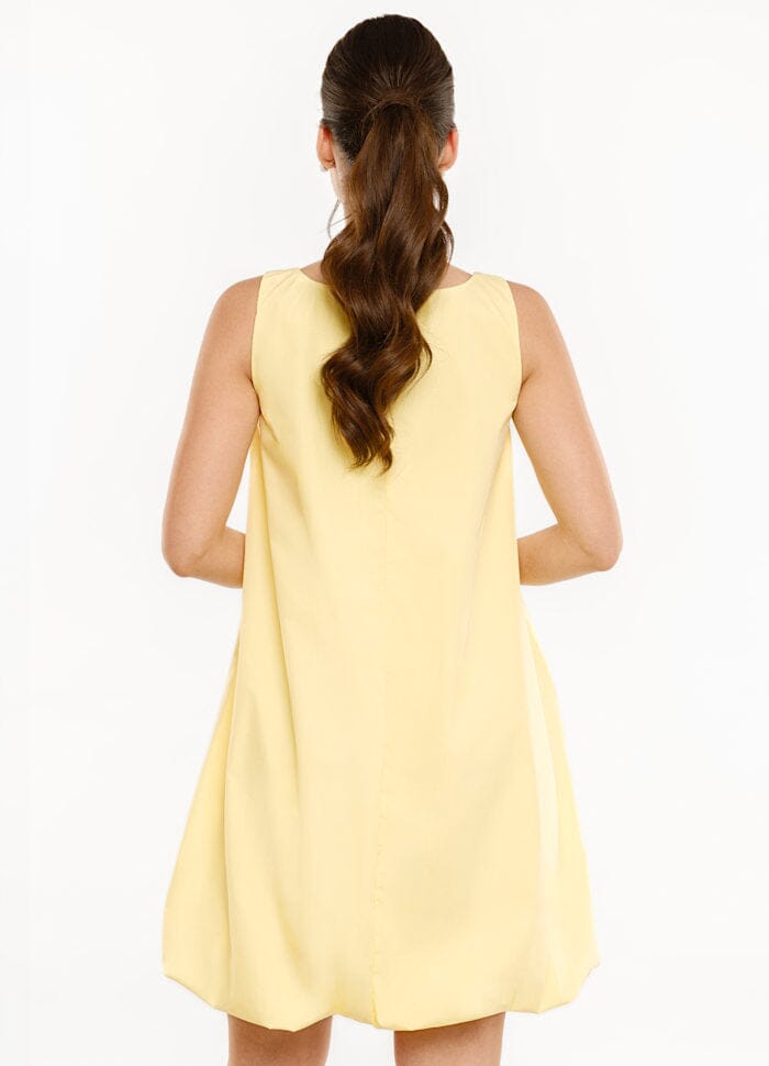 Liberte - Barbel Dress 22275 - Butter Yellow Kjoler 