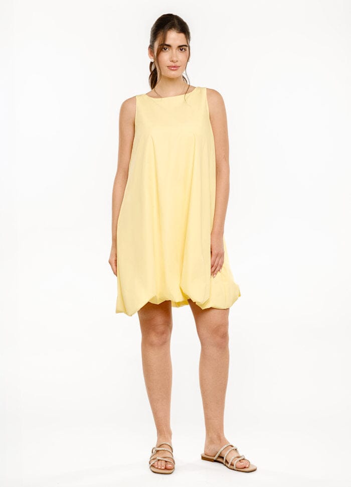 Liberte - Barbel Dress 22275 - Butter Yellow Kjoler 