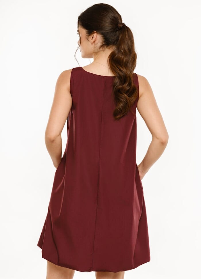 Liberte - Barbel Dress 22275 - Dark Bordeaux Kjoler 