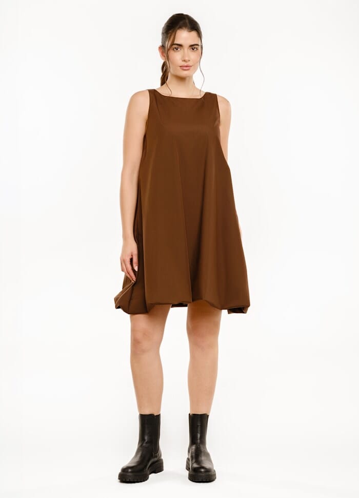 Liberte - Barbel Dress 22275 - Dark Brown Kjoler 