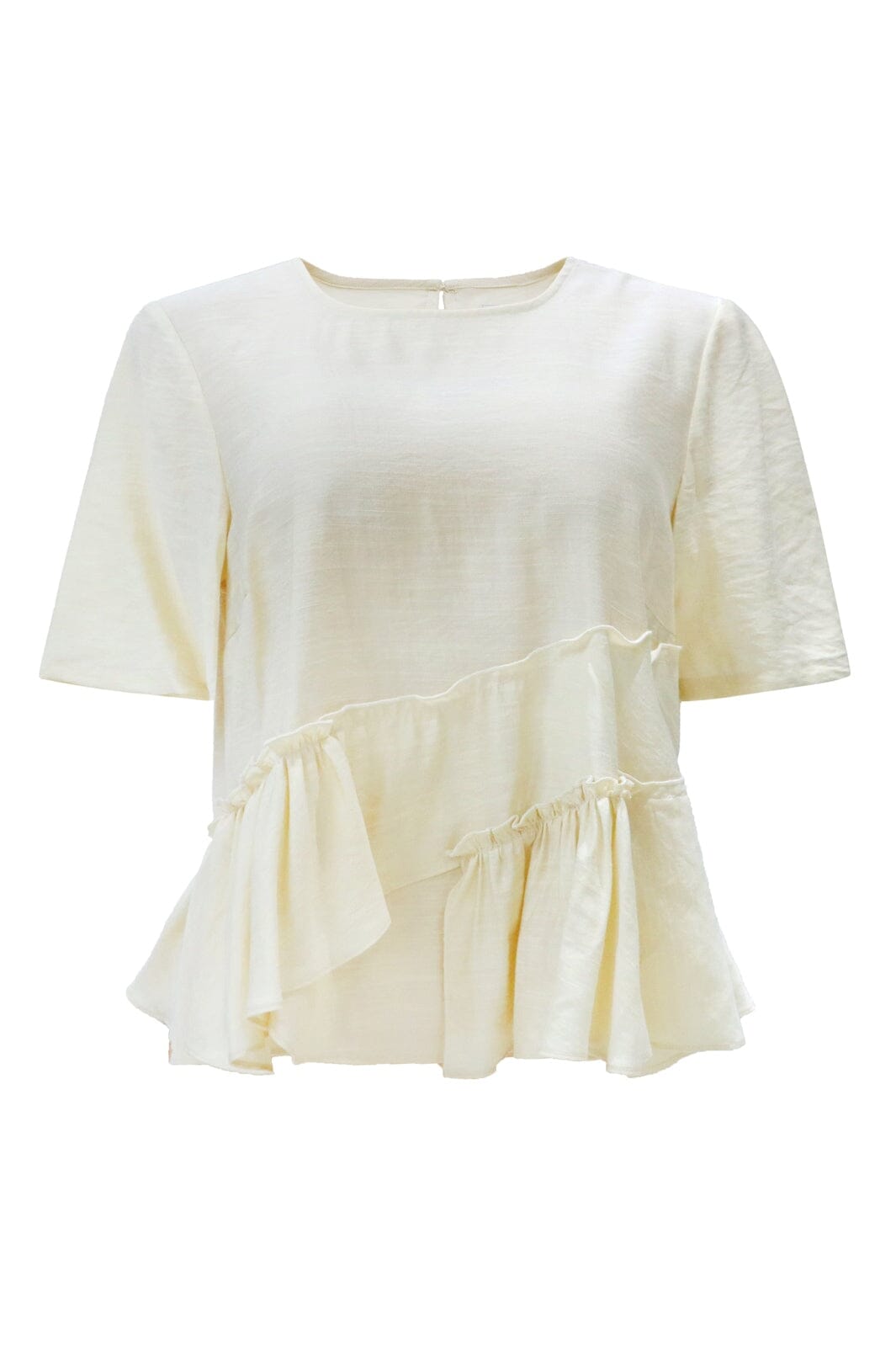 Liberte - Fie Frill Blouse 22392 - Creme