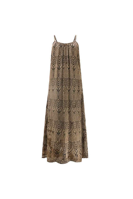 Liberte - Lala Strap Dress 22401 - Brown Black