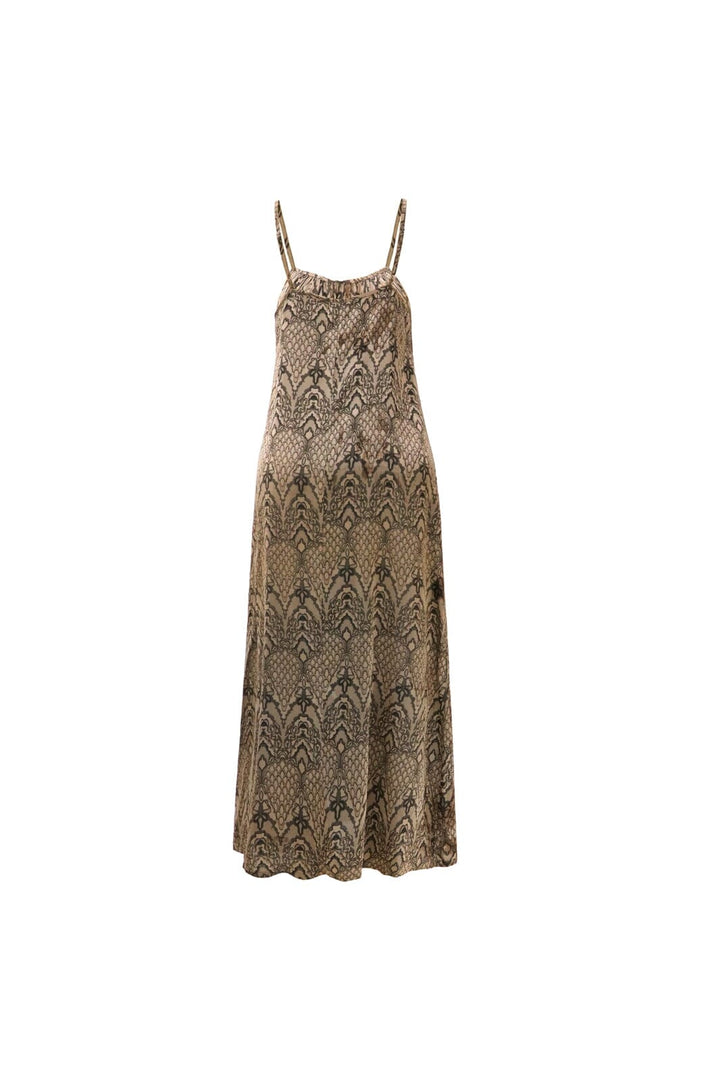 Liberte - Lala Strap Dress 22401 - Brown Black