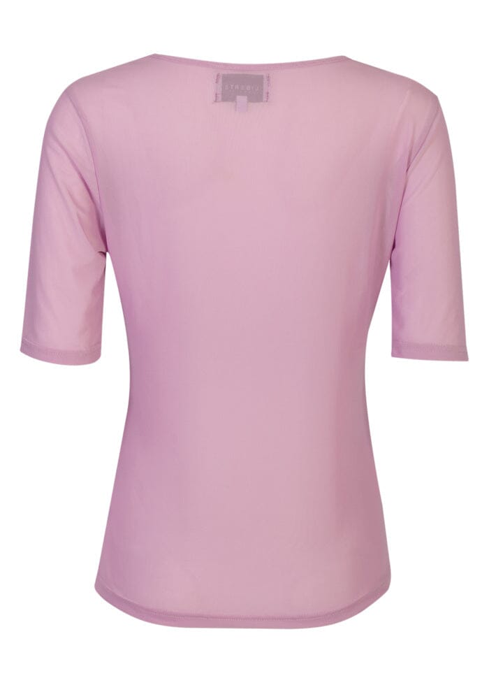 Liberte - Mesh Ss Tshirt 22064 - Lavender T-shirts 