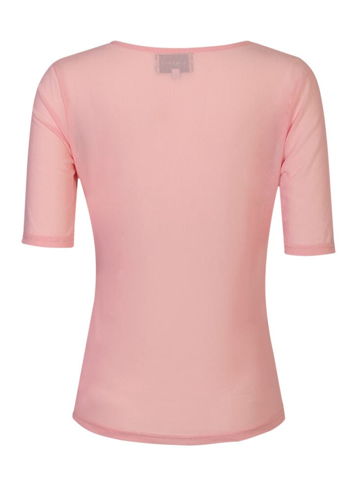 Liberte - Mesh Ss Tshirt 22064 - Rose T-shirts 