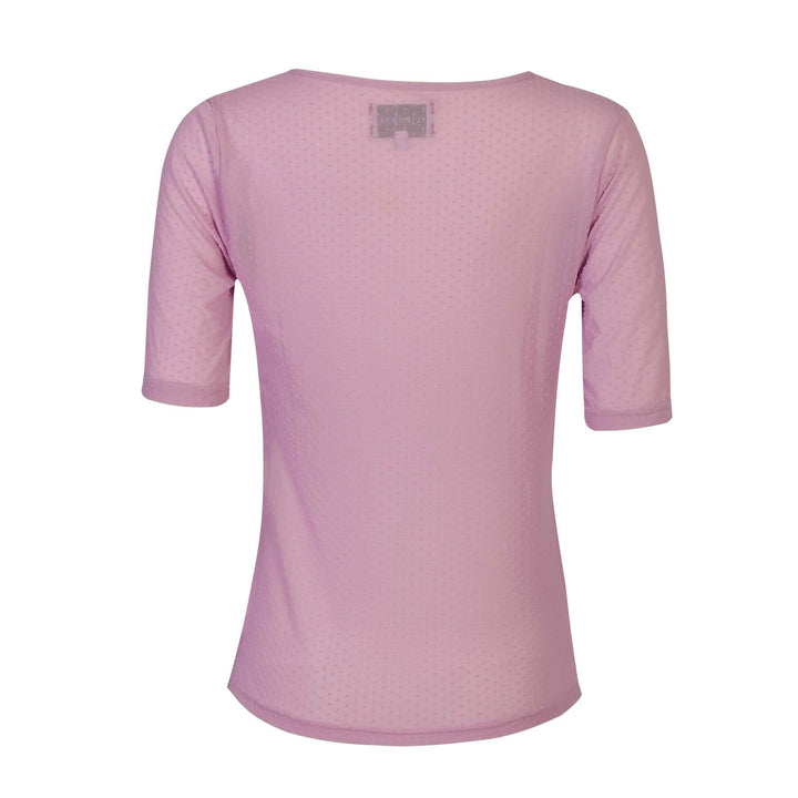 Liberte - Mesh Ss Tshirt, Dot 22011 - Lavender T-shirts 