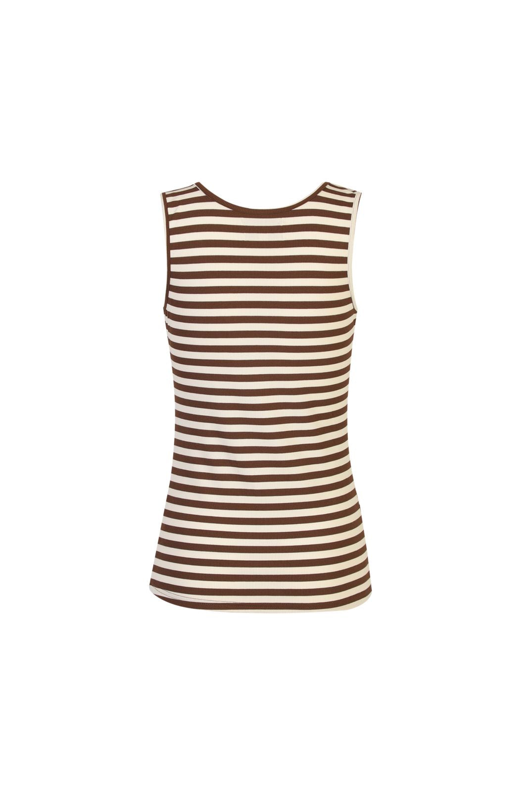 Liberte - Natalia Tank Top 21160 - Brown Creme Stripe
