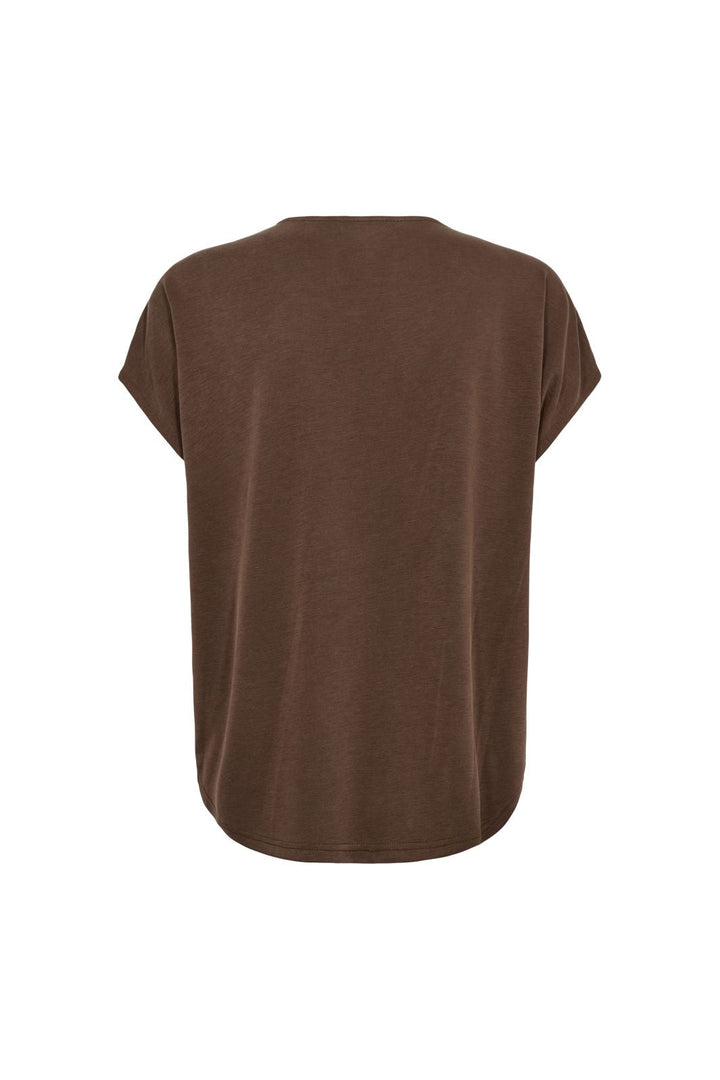 Liberte - Nuni Vneck Tshirt 22409 - Brown