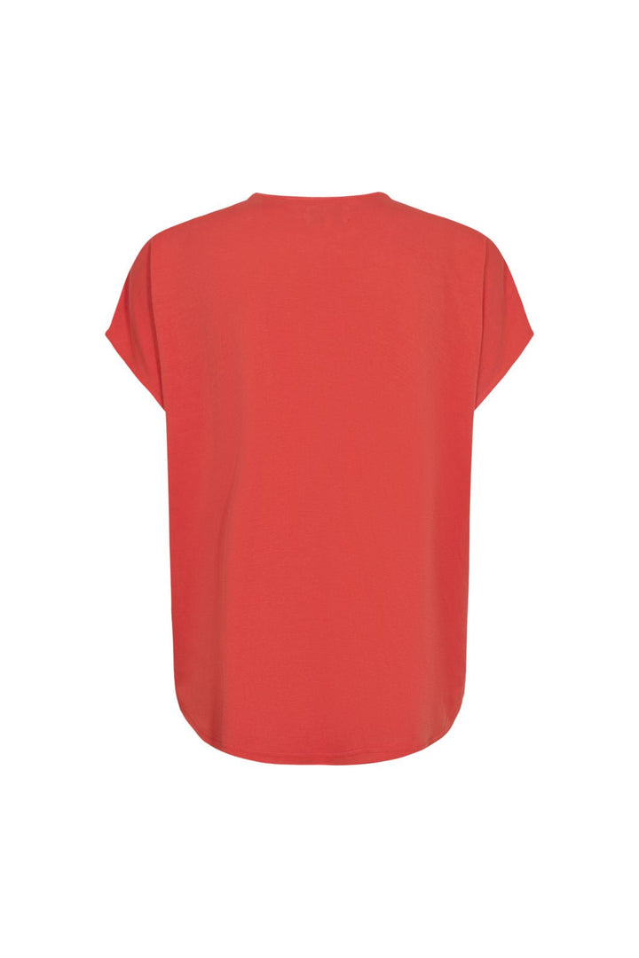 Liberte - Nuni Vneck Tshirt 22409 - Lobster Red
