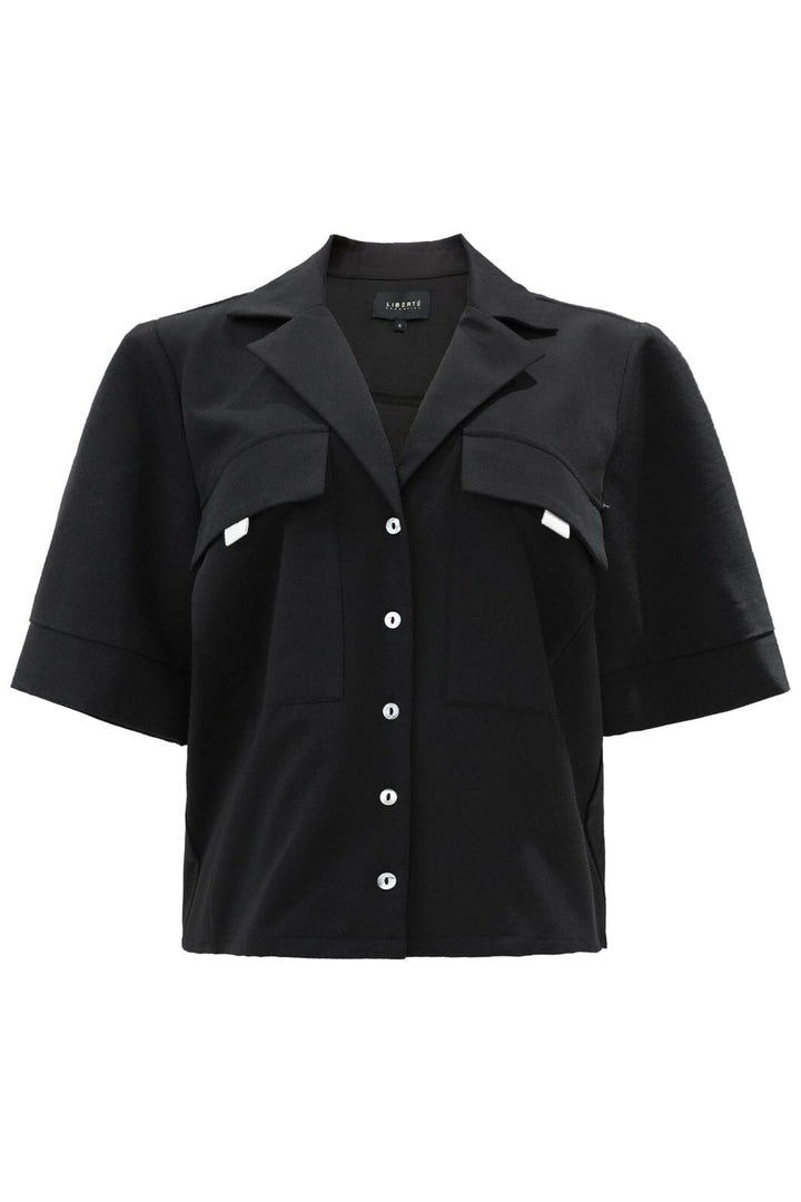 Liberte - Panna Ss Shirt 21696 - Black