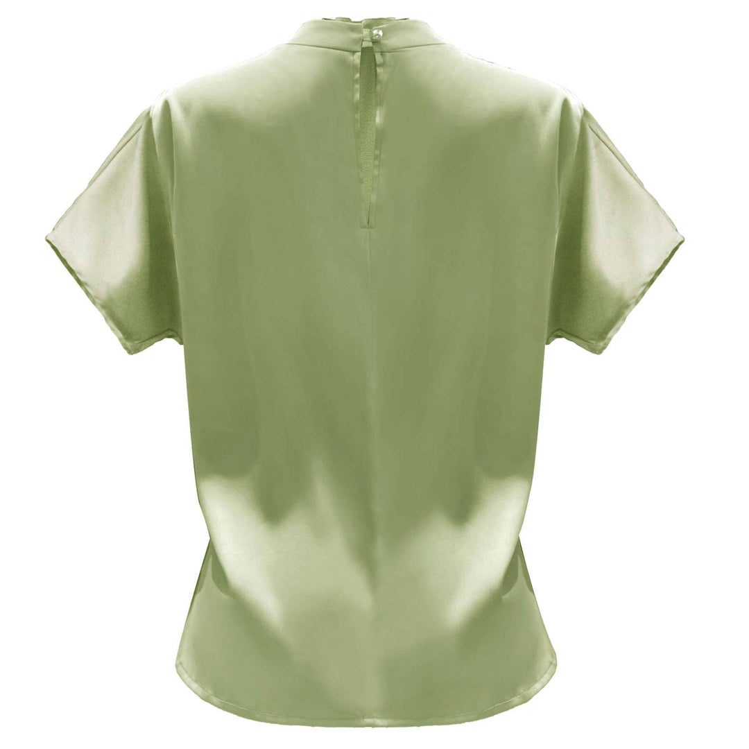 Liberte - Pip Ss Pearl Blouse 22379 - Mint Bluser 
