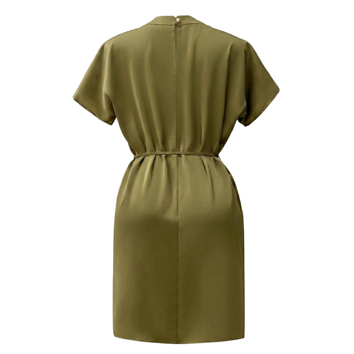 Liberte - Pip Ss Pearl Dress 22455 - Avocado Kjoler 
